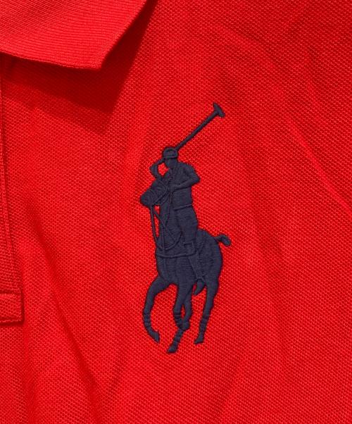POLO RALPH LAUREN（ポロ・ラルフローレン）POLO RALPH LAUREN (ポロ・ラルフローレン) ビッグポニーポロシャツ レッド サイズ:SIZE キッズ170の古着・服飾アイテム