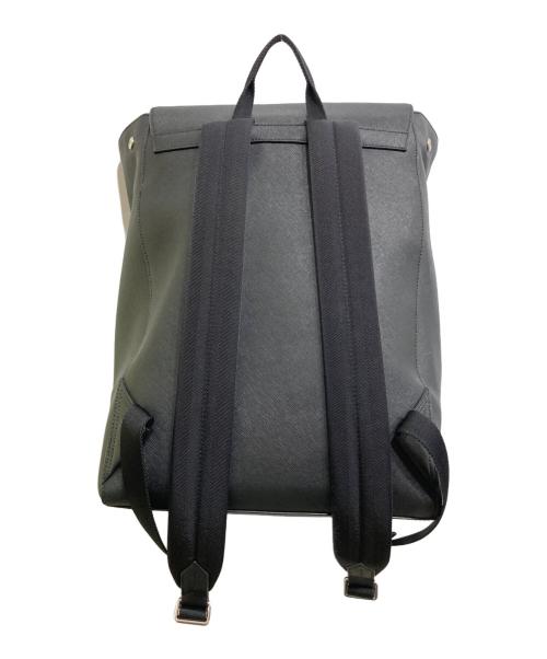 BALLY（バリー）BALLY (バリー) サフィアーノレザーバックパック ブラックの古着・服飾アイテム