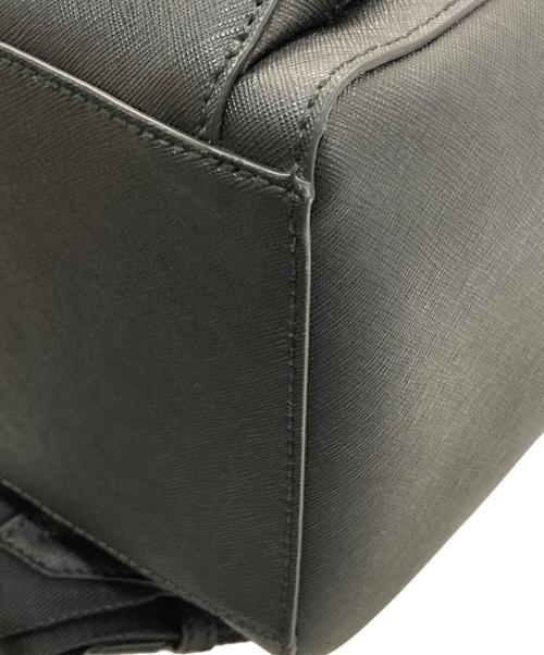 BALLY（バリー）BALLY (バリー) サフィアーノレザーバックパック ブラックの古着・服飾アイテム