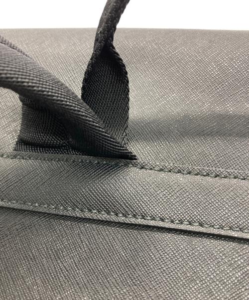 BALLY（バリー）BALLY (バリー) サフィアーノレザーバックパック ブラックの古着・服飾アイテム