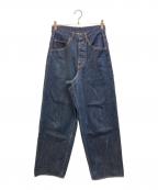 O- 0-CHO-RUI.LABオーレイチョウルイラボ）の古着「IOS STRAIGHT デニムパンツ」｜インディゴ