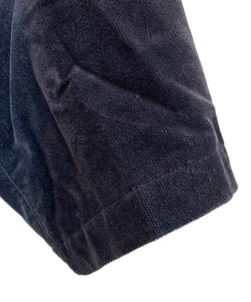 PAPAS（パパス）PAPAS (パパス) 裏チェックコーデュロイコート ネイビー サイズ:SIZE Lの古着・服飾アイテム