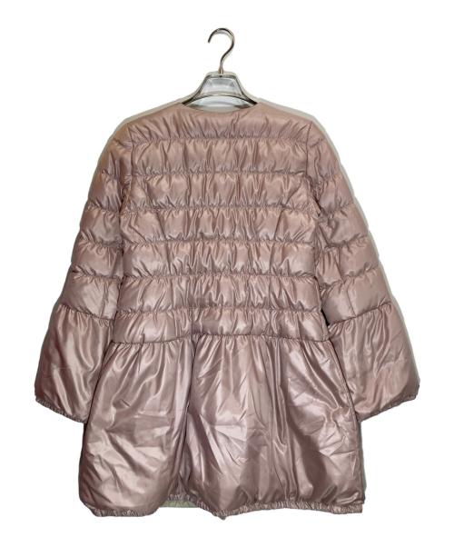 BURBERRY BLUE LABEL（バーバリー ブルー レーベル）BURBERRY BLUE LABEL (バーバリーロンドンブルーレーベル) リバーシブルダウンコート ピンク サイズ:SIZE 38の古着・服飾アイテム