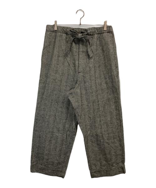 oldman's tailor（オールドマンズテーラー）oldman's tailor (オールドマンズテーラー) グレンチェックワイドイージーパンツ グレー サイズ:40の古着・服飾アイテム