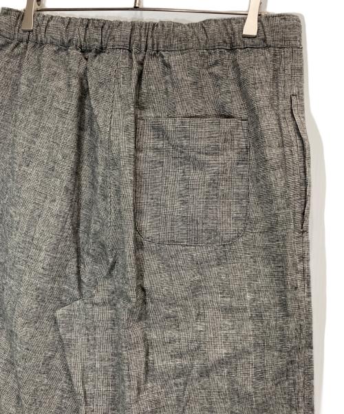 oldman's tailor（オールドマンズテーラー）oldman's tailor (オールドマンズテーラー) グレンチェックワイドイージーパンツ グレー サイズ:40の古着・服飾アイテム