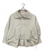 Adam et Ropeアダム エ ロペ）の古着「ジップブルゾン」｜アイボリー