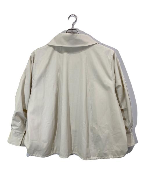 Adam et Rope（アダム エ ロペ）Adam et Rope (アダム エ ロペ) ジップブルゾン アイボリー サイズ:Freeの古着・服飾アイテム