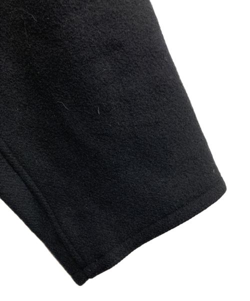 FRAMeWORK（フレームワーク）FRAMeWORK (フレームワーク) Super 100ダブルクロスPコート ブラック サイズ:38の古着・服飾アイテム