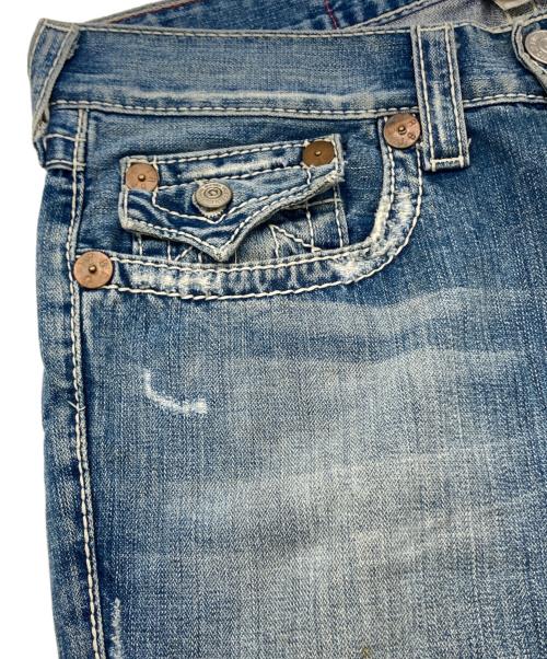 TRUE RELIGION（トゥルー レリジョン）TRUE RELIGION (トゥルー レリジョン) フレアデニムパンツ ブルー サイズ:W34の古着・服飾アイテム