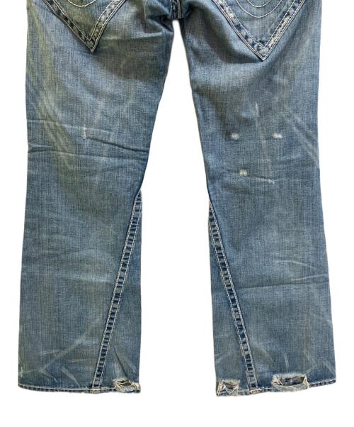 TRUE RELIGION（トゥルー レリジョン）TRUE RELIGION (トゥルー レリジョン) フレアデニムパンツ ブルー サイズ:W34の古着・服飾アイテム