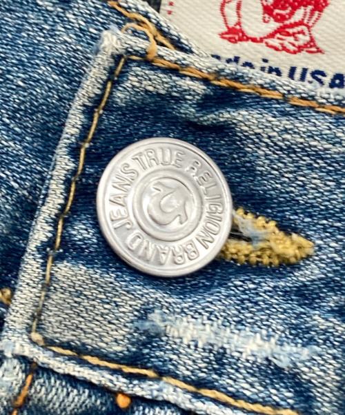 TRUE RELIGION（トゥルー レリジョン）TRUE RELIGION (トゥルー レリジョン) フレアデニムパンツ ブルー サイズ: W32の古着・服飾アイテム