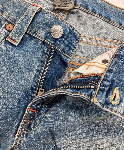 TRUE RELIGION（トゥルー レリジョン）TRUE RELIGION (トゥルー レリジョン) フレアデニムパンツ ブルー サイズ: W32の古着・服飾アイテム