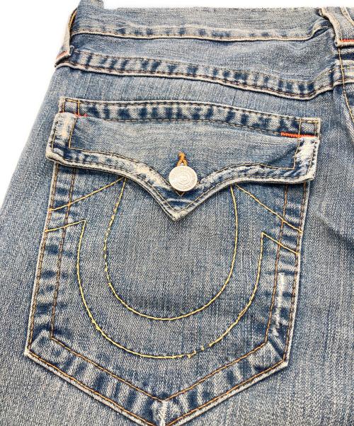 TRUE RELIGION（トゥルー レリジョン）TRUE RELIGION (トゥルー レリジョン) フレアデニムパンツ ブルー サイズ: W32の古着・服飾アイテム