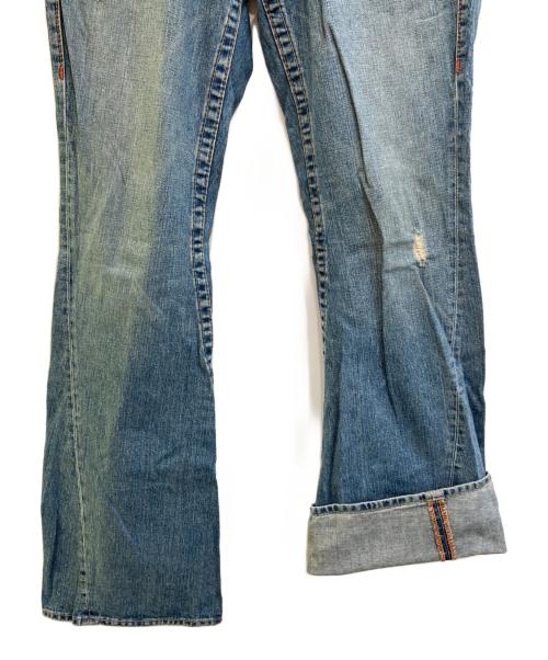 TRUE RELIGION（トゥルー レリジョン）TRUE RELIGION (トゥルー レリジョン) フレアデニムパンツ ブルー サイズ: W32の古着・服飾アイテム