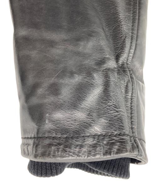 Timberland（ティンバーランド）Timberland (ティンバーランド) シングルレザージャケット ブラック サイズ:Lの古着・服飾アイテム