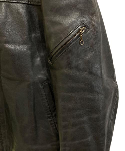 Timberland（ティンバーランド）Timberland (ティンバーランド) シングルレザージャケット ブラック サイズ:Lの古着・服飾アイテム