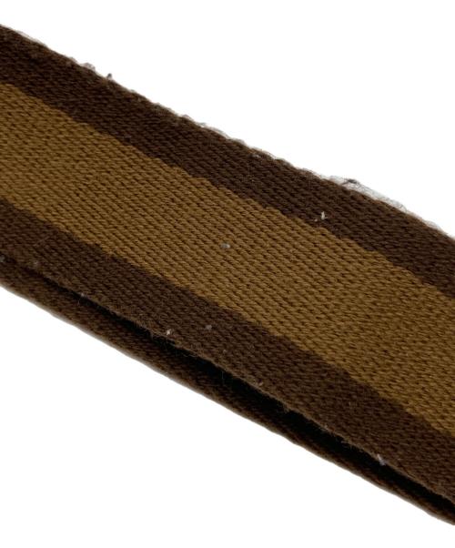 YOUNG & OLSEN The DRYGOODS STORE（ヤングアンドオルセン ザ ドライグッズストア）YOUNG & OLSEN The DRYGOODS STORE (ヤングアンドオルセン ザ ドライグッズストア) FRAMeWORK (フレームワーク) 別注 ベルトバッグ ブラウンの古着・服飾アイテム