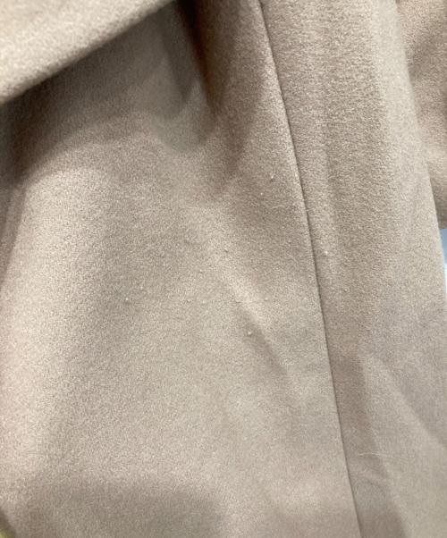 Ameri（アメリ）AMERI (アメリ) リトルフレアロングコート ベージュ サイズ:Sの古着・服飾アイテム