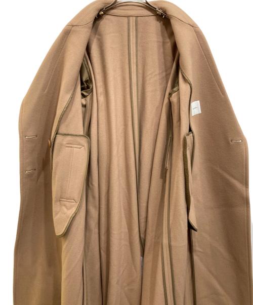 Ameri（アメリ）AMERI (アメリ) リトルフレアロングコート ベージュ サイズ:Sの古着・服飾アイテム