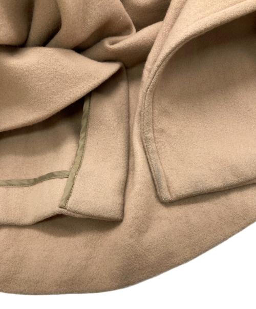 Ameri（アメリ）AMERI (アメリ) リトルフレアロングコート ベージュ サイズ:Sの古着・服飾アイテム