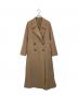 AMERI（アメリ）の古着「リトルフレアロングコート」｜ベージュ