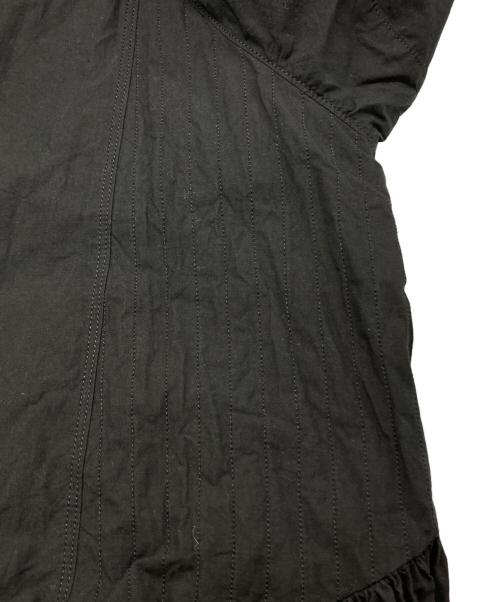 Curensology（カレンソロジー）Curensology (カレンソロジー) WAYコットンリネンドレス ワンピース ブラック サイズ:FREEの古着・服飾アイテム