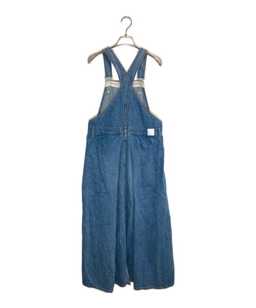 AARET（アーレット）AARET (アーレット) オーバーオールスカート インディゴ サイズ:25の古着・服飾アイテム