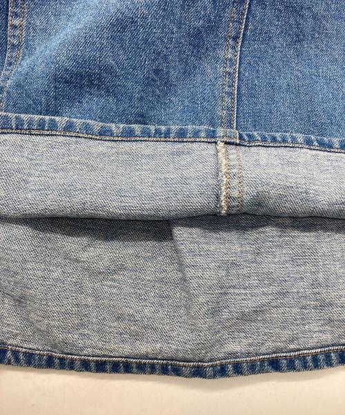 AARET（アーレット）AARET (アーレット) オーバーオールスカート インディゴ サイズ:25の古着・服飾アイテム