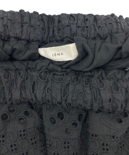 IENA（イエナ）IENA (イエナ) コットンレースティアードスカート ブラック サイズ:36の古着・服飾アイテム