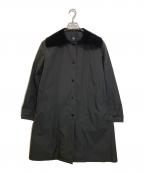 IENA×seseイエナ×セセ）の古着「PE ロングコート」｜ブラック