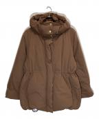 SLOBE IENAスローブ イエナ）の古着「フェザーライト撥水パッファーダウン」｜ブラウン