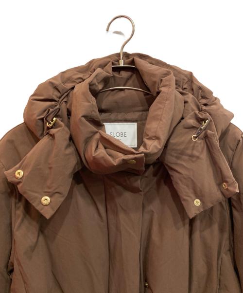 SLOBE IENA（スローブ イエナ）SLOBE IENA (スローブ イエナ) フェザーライト撥水パッファーダウン ブラウン サイズ:38の古着・服飾アイテム