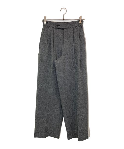 SIMPLICITE（シンプリシテ）simplicite (シンプリシテ) ジレ+2タックパンツセット グレー サイズ:下記参照の古着・服飾アイテム