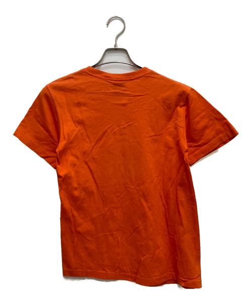 stussy（ステューシー）stussy (ステューシー) プリントTシャツ オレンジ サイズ:Sの古着・服飾アイテム