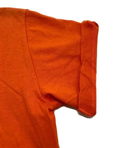 stussy（ステューシー）stussy (ステューシー) プリントTシャツ オレンジ サイズ:Sの古着・服飾アイテム
