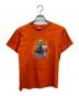 stussy（ステューシー）の古着「プリントTシャツ」｜オレンジ