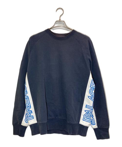 PALACE（パレス）PALACE (パレス) UTOPIAN SPORT CREW ネイビー サイズ:Lの古着・服飾アイテム