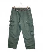 HECTICヘクティク）の古着「アーカイブカーゴパンツ」｜グリーン