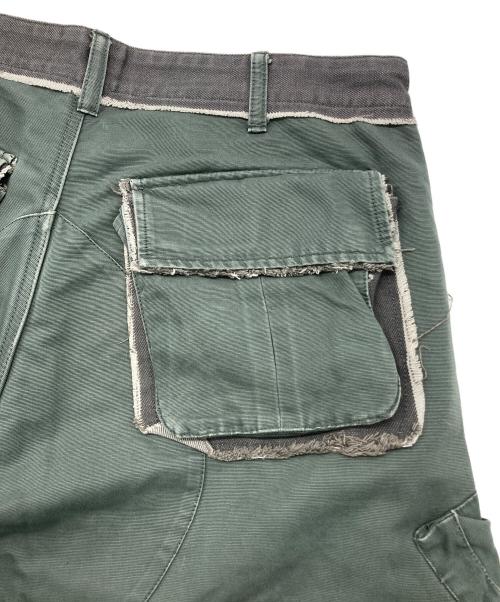 HECTIC（ヘクティク）HECTIC (ヘクティク) アーカイブカーゴパンツ グリーン サイズ:下記参照の古着・服飾アイテム