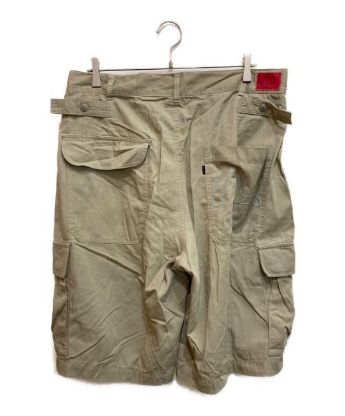 EVISU（エヴィス）EVISU (エヴィス) カーゴハーフパンツ ベージュ サイズ:36の古着・服飾アイテム