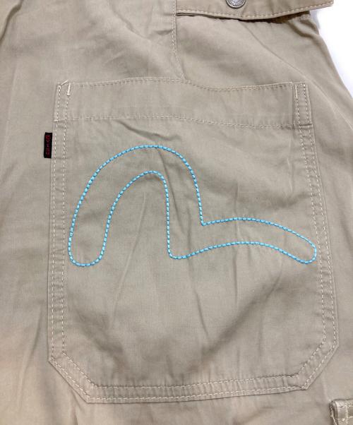 EVISU（エヴィス）EVISU (エヴィス) カーゴハーフパンツ ベージュ サイズ:36の古着・服飾アイテム