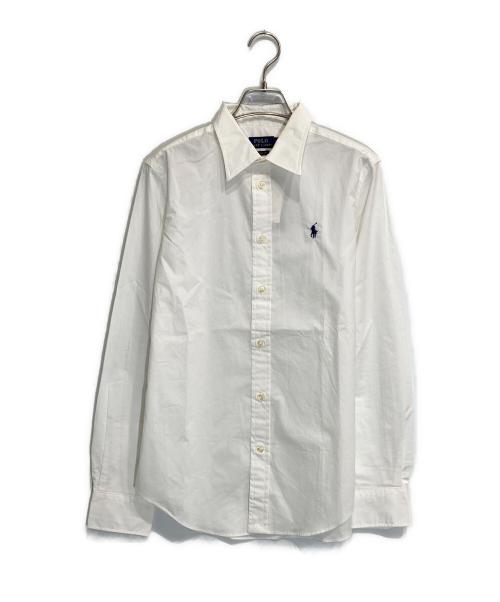 POLO RALPH LAUREN（ポロ・ラルフローレン）POLO RALPH LAUREN (ポロ・ラルフローレン) レギュラーカラーシャツ ホワイト サイズ:6の古着・服飾アイテム