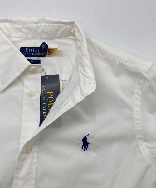 POLO RALPH LAUREN（ポロ・ラルフローレン）POLO RALPH LAUREN (ポロ・ラルフローレン) レギュラーカラーシャツ ホワイト サイズ:6の古着・服飾アイテム