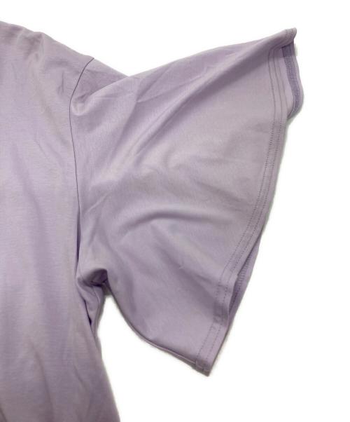 BLUE LABEL CRESTBRIDGE（ブルーレーベルクレストブリッジ）BLUE LABEL CRESTBRIDGE (ブルーレーベルクレストブリッジ) カットソー パープル サイズ:SIZE 38の古着・服飾アイテム