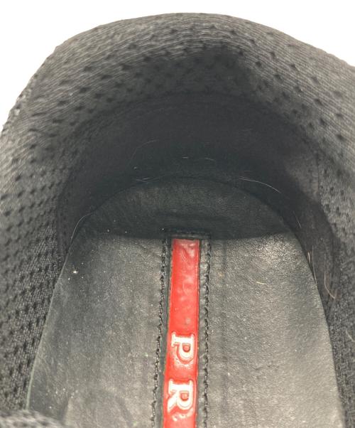 PRADA SPORTS（プラダスポーツ）PRADA SPORTS (プラダスポーツ) レザースニーカー ブラック サイズ:SIZE 35.5の古着・服飾アイテム