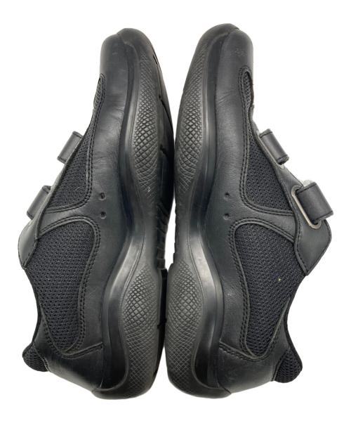 PRADA SPORTS（プラダスポーツ）PRADA SPORTS (プラダスポーツ) レザースニーカー ブラック サイズ:SIZE 35.5の古着・服飾アイテム
