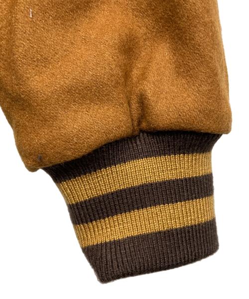 HUF（ハフ）HUF (ハフ) HARRISON VARSITY JACKET ブラウン サイズ:Ⅿの古着・服飾アイテム