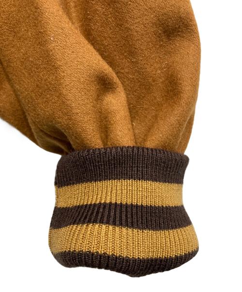 HUF（ハフ）HUF (ハフ) HARRISON VARSITY JACKET ブラウン サイズ:Ⅿの古着・服飾アイテム