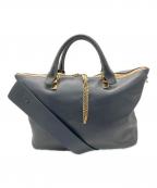 Chloeクロエ）の古着「ベイリー2WAYバッグ」｜ブルー