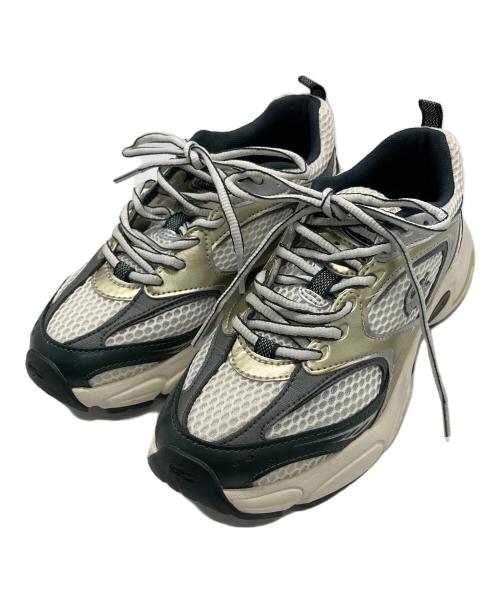 LACOSTE（ラコステ）LACOSTE (ラコステ) STORM 96 ホワイト×グリーン サイズ:UK3.5の古着・服飾アイテム